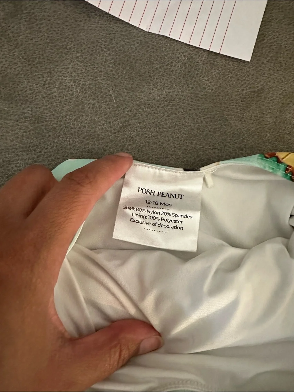 Posh peanut twirl swimsuit